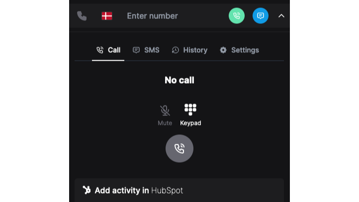 Add call activities to HubSpot from the Pitchbound Dialer